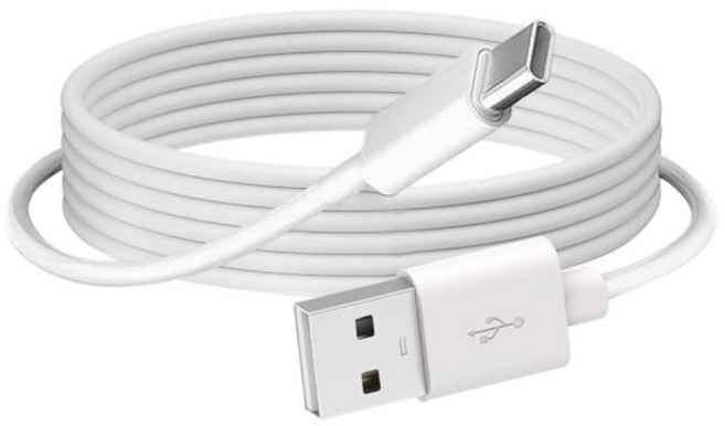 애플TV 애플티비 넷플릭스 Apple TV 리모컨 3세대용 USB A to C 케이블 iPhone 16 17 Air 15 16 15 Pro Max Plus 카카플레이 데이터, 5 Feet_1 Pack | White