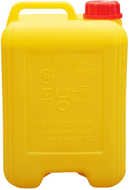 대용량 크린 퐁퐁 13kg 모닝듀 말통 주방세제 식당 업소용 설겆이 그릇 식기 업소, 1개