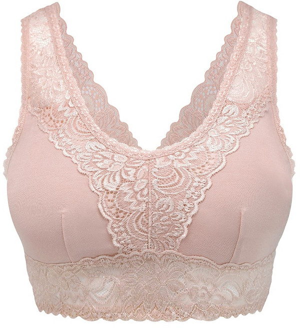 국산 리베앙 모달 레이스 노와이어 브라탑 1112