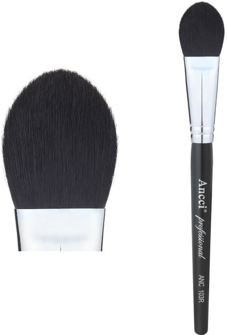 [안씨브러쉬] 블러셔 브러쉬(베이크드 타입) - ANC103R, 1개