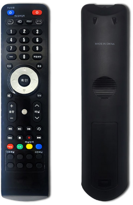 TV 통합 만능 리모컨 삼성 LG 엘지 대우 셋탑박스 셋톱박스 티비 리모콘, 통합 TV리모컨, 1개