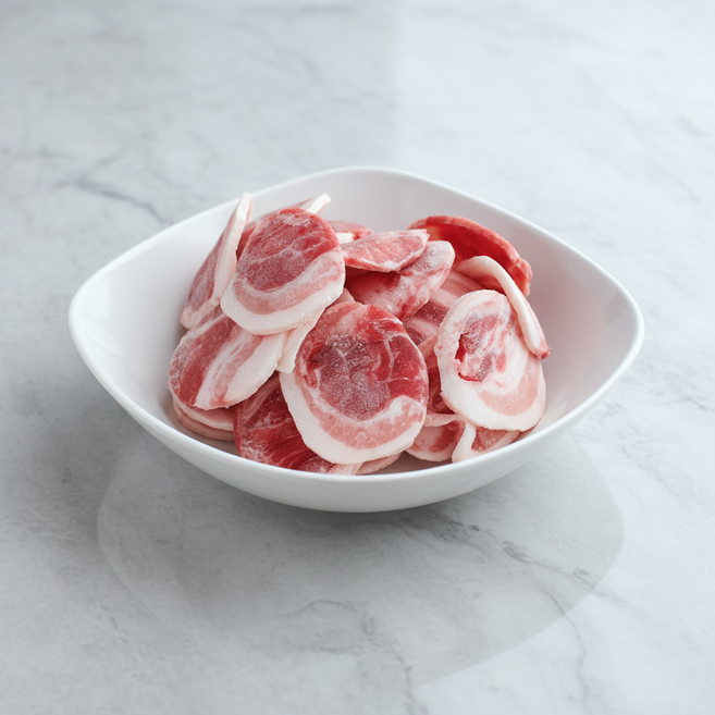 행복한돈 국내산 냉동 돈뽈항정 뒷고기 뽈항정 500g, 1개