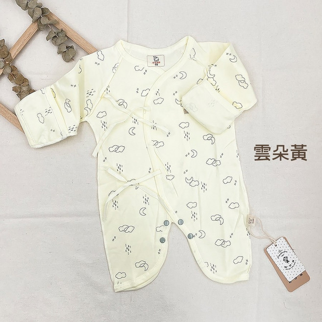 紗布衣 包屁衣 蝴蝶衣 新生兒裝 四季可穿 柔軟純棉 寶寶秋冬裝 A-d2