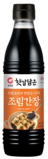 청정원 햇살담은 조림간장, 500ml, 11개