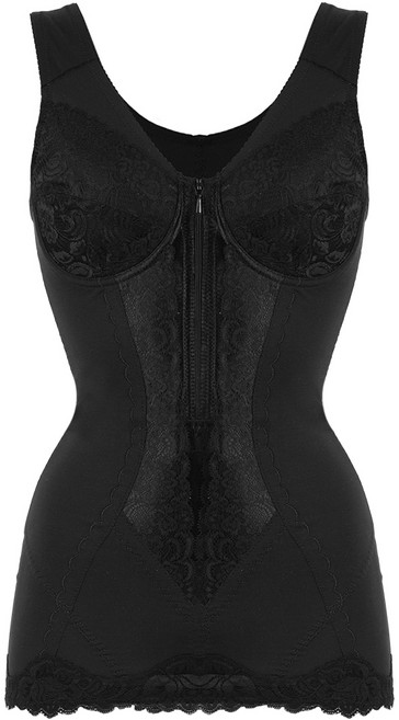 메이퀸 여성 파워넷 쟈가드원단 지퍼 치마올인원 5300