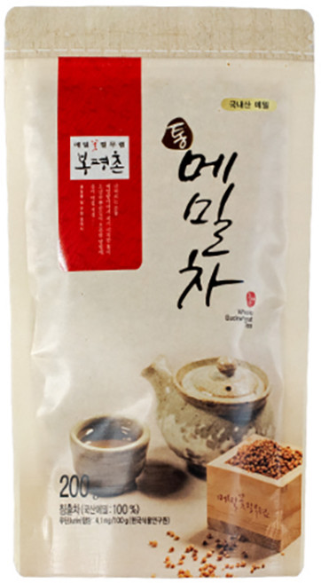 봉평촌 통메밀차, 200g, 1개입, 1개