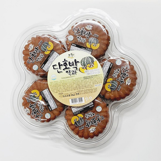 진푸드 단호박 약과, 3개, 600g