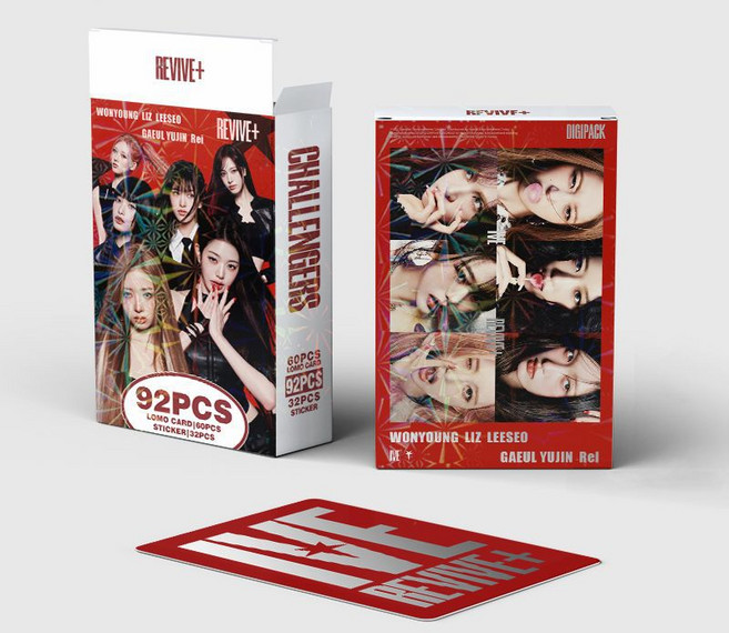 아이브 2026 뱅뱅 블랙홀 REVIVE+ XOXZ BE ALRIGHT, 4) 뱅뱅 (92장), 포카, 55장