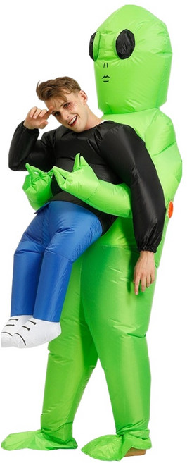 (국내당일)할로윈데이 코스튬의상 외계인 풍선옷 에어슈트