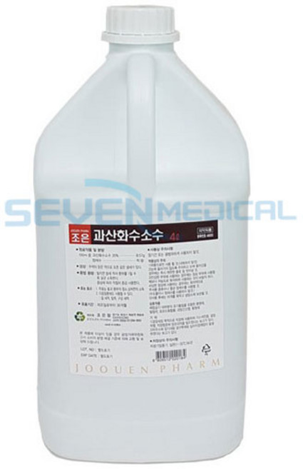 조은 과산화수소수 4L 상처소독 과산화수소, 1개
