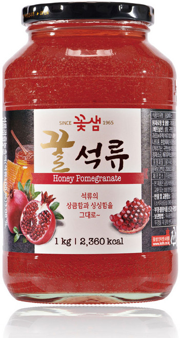꽃샘 꿀석류차 액상, 1kg, 1개, 1kg
