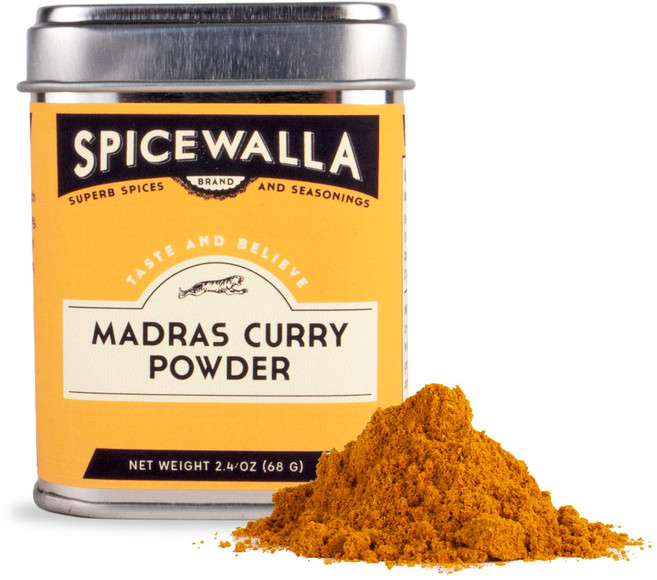 스파이스왈라 마드라스 카레 가루 102g - 인도 시즈닝 - Spicewalla Madras Curry Powder 3.6 oz - Indian Seasoning - Non-GMO, 1개
