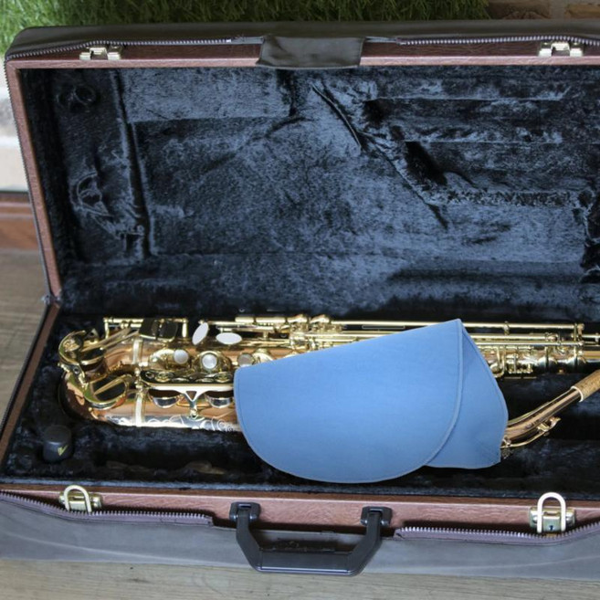 관악기 청소용 면봉 색소폰 플루트 클라리넷 내부용 초소프트 흡 보어 천, 1개, 기본