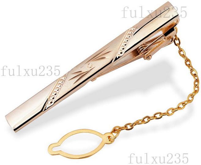 男士電鍍領帶夾 黑色 5.7cm
