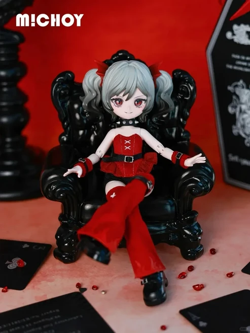 미초이 아포칼립스 프롤로그 12분 인형 BJD 블라인드 박스 수제 데스크탑 장식품 정교한 선물 장난감, 08 e