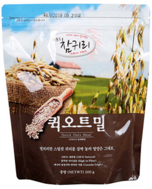 참귀리 퀵오트밀, 500g, 1개