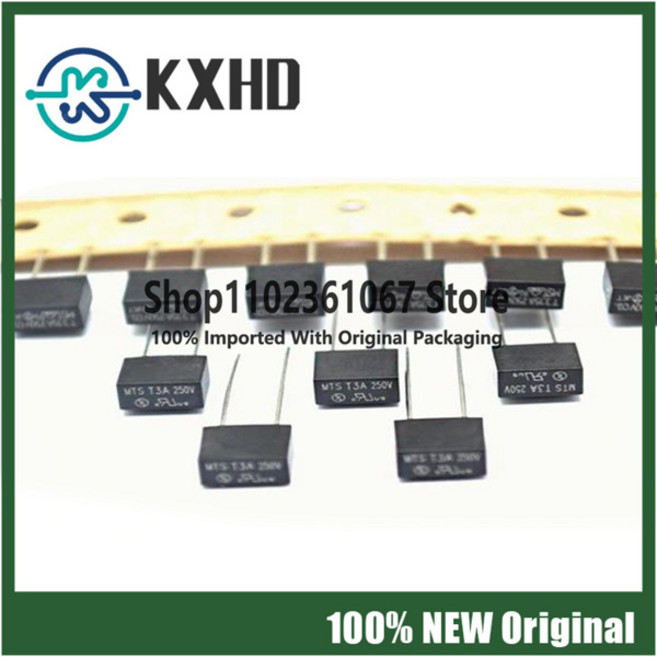 사각형 스트레이트 퓨즈 250V T1A T1.25A T1.6A T2A T2.5A T3.15A T4A T5A T6.3A T8A T10A T15A T20A 저속 퓨즈 신제품 10 개, 13 T12A, 1개