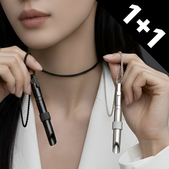 모노리움 금연 파이프 스틱 목걸이 1+1