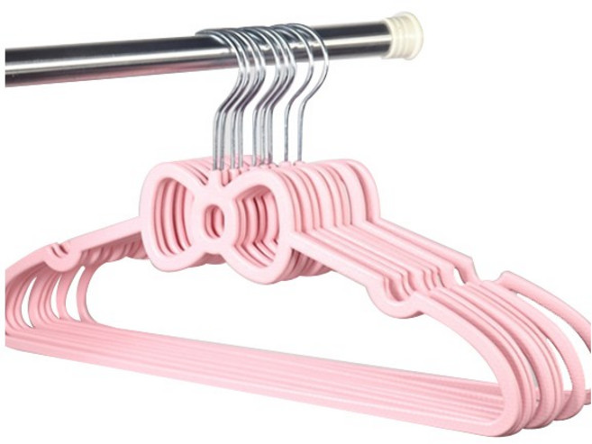 핑크 옷걸이, 핑크리본, 10개