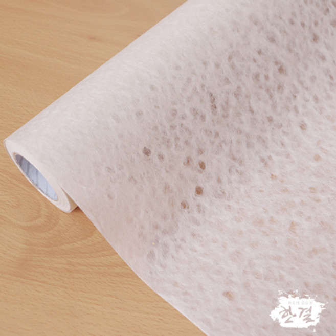 한결한지 국산한지 포장용 공예용 창호용 조명용 롤운용지20M 롤한지, 02색낙수롤지, 01.흰색