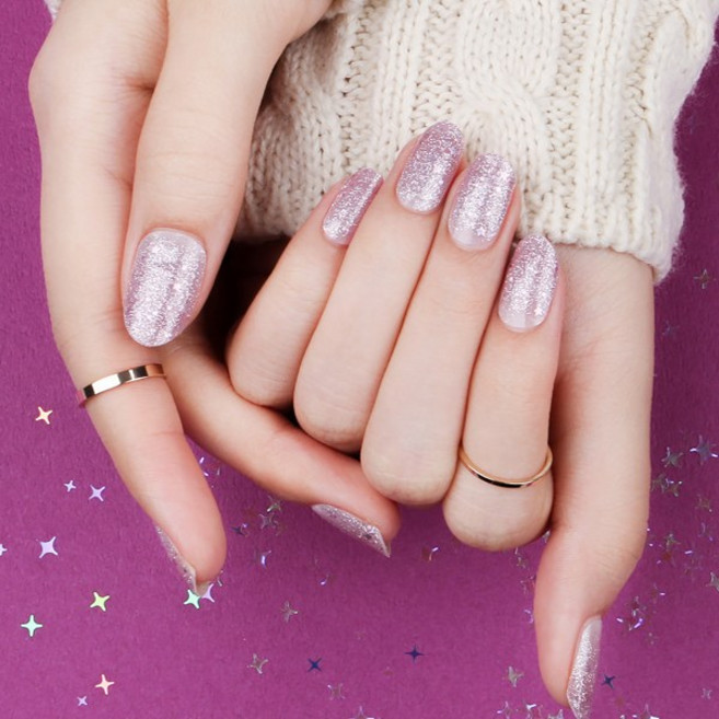 말랑네일 붙이는 젤네일 스티커 트윙클스타, 05_말랑 레드샴페인, 1개