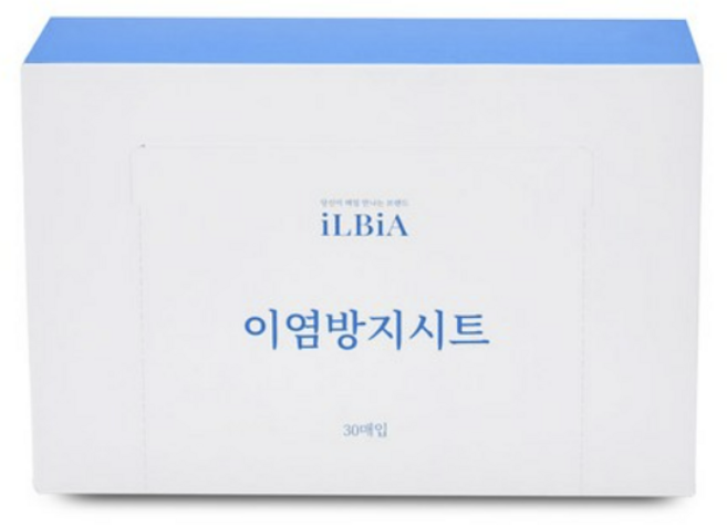 일비아 이염방지 먼지제거 세탁티슈, 3개