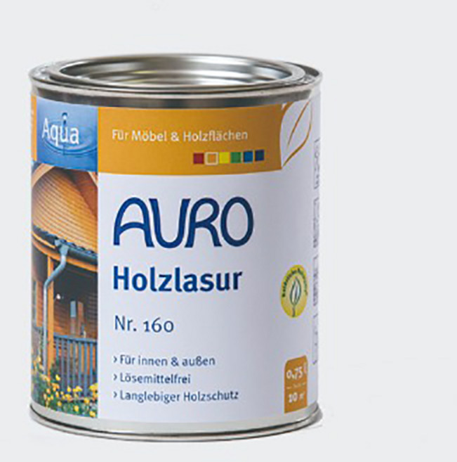 아우로 천연 수성스테인 160번 750ml, 160-37 마호가니, 1개