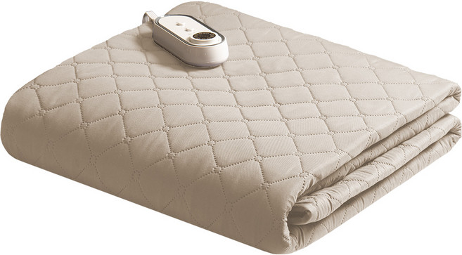 뜨숨 탄소매트 카본매트 사계절 전자파 안심 전기매트, 135x180cm 더블 베이지