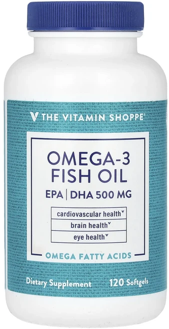 새해 첫좋은선물 The Vitamin Shoppe 오메가 3 피쉬 오일 소프트젤 120정 제대로 할인합니다, TheVitaminShoppe오메가3피쉬오일소프트젤12 - 쿠팡