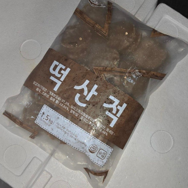 드림애 떡산적 1.5kg, 1개