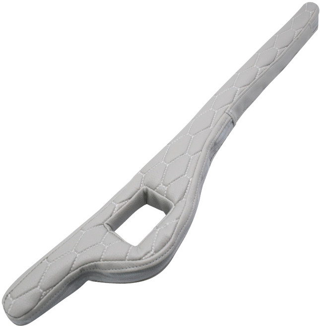 루젠 틈새쿠션 자동차 시트 사이드 막이 차량용 갭쿠션, 미스티그레이, 1개