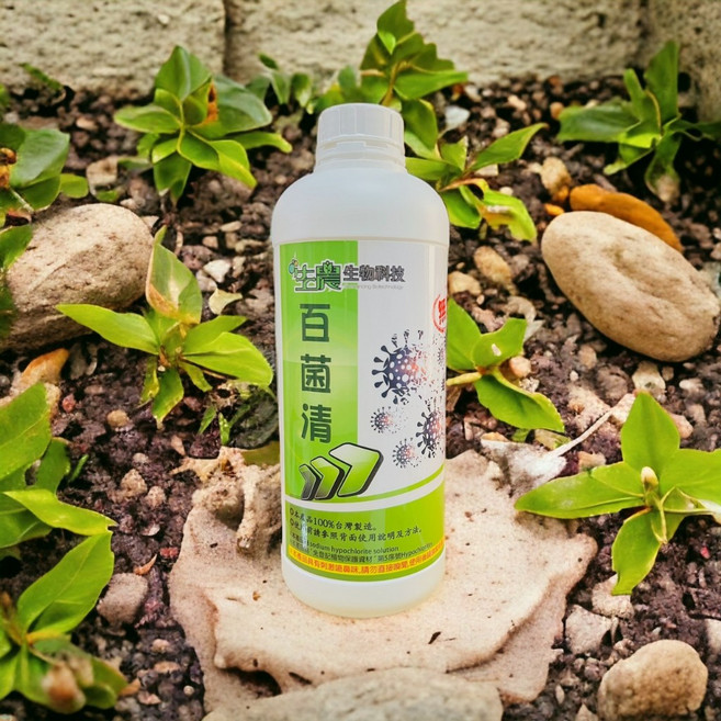 欣榮園藝 百菌清殺菌液 各種農作物病害 細菌 真菌 種子消毒 露菌 炭疽 植物殺菌, 1個, 500mL(送100ml量杯)