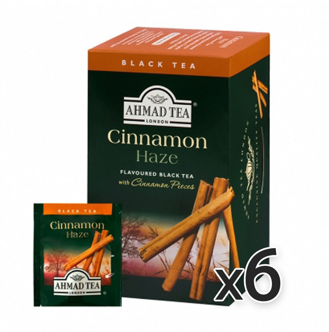 아마드티 시나몬 헤이즈 홍차 티백, 2g, 20개입, 6개