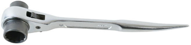 스마토 라쳇렌치 숏 알루미늄 17 19 견삭기 깔깔이, 1개