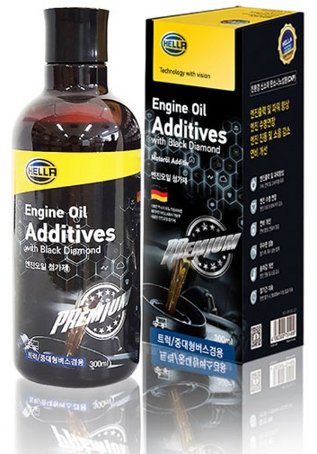 헬라 2세대 그래핀 블랙 다이아몬드 엔진오일 첨가제(상업용차 전용), 디젤/경유, 1개