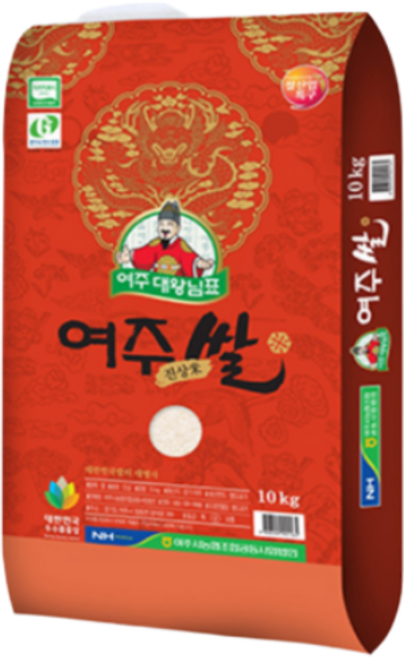 [농협] 2025년 햅쌀 대왕님표 여주쌀 진상미 10kg, 상등급, 1박스