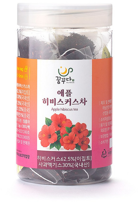 꿈꾸다 애플히비스커스, 1개, 30개입, 3g