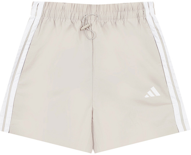 아디다스 W ESS 3-STRIPES LIFESTYLE WOVEN SHORTS 헬스 운동 러닝 여성용 쇼츠 반바지