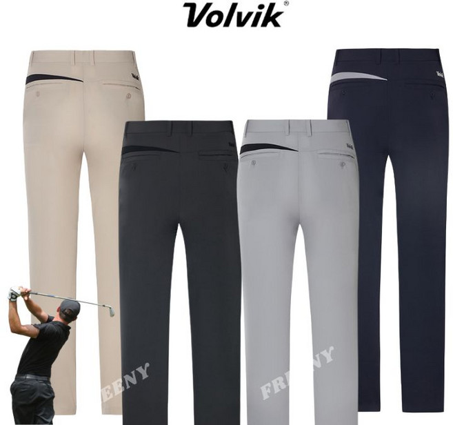 (24 신상) 볼빅 남성 골프 바지 스트레치 착용감 활동성 필드 일상복
