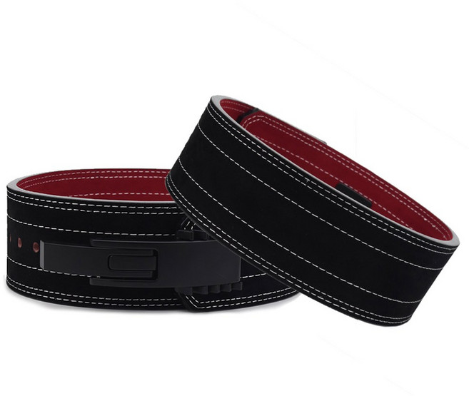 인저 레버 벨트 1 m 통가죽 운동 조절식 레버벨트 포에버 허리보호대 스웨이드 24컬러, 블랙 앤 네이비 블랙 미세조정, 1개