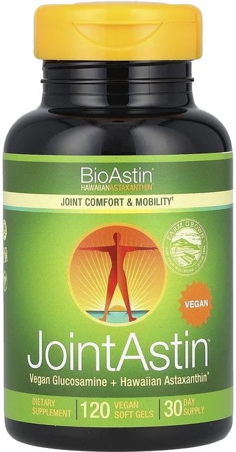 몸관리하세요 겨울입니다 Nutrex Hawaii BioAstin® Hawaiian Astaxanthin JointAstin™ 비건 소프트젤 120정 특별관리진행, NutrexHawaiiBioAstinHawaiianAs - 쿠팡