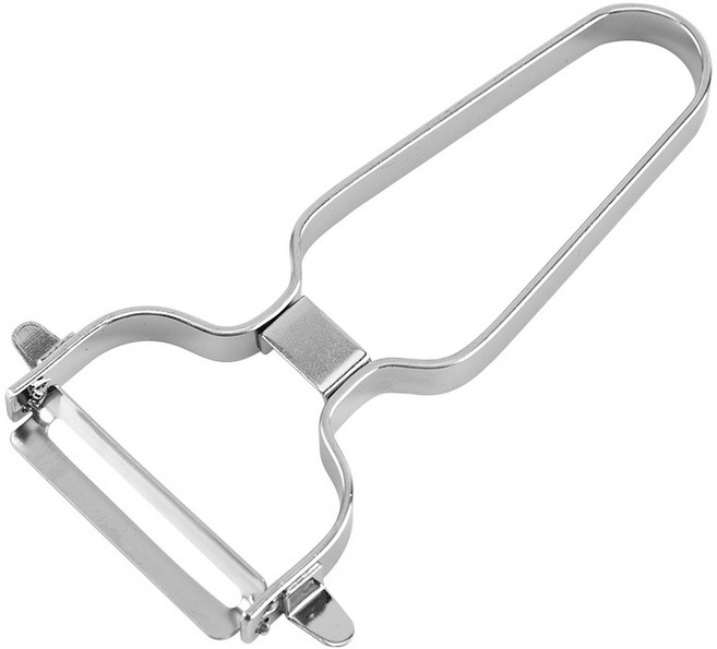 꽁쏘 스텐 감자칼 채칼 필러, 실버, 1개