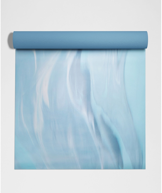 [국내매장판] 룰루레몬 더 매트 3mm *천연고무 사용 LISSS STLB LU9CJ4S-077437 274710, Light Ivory/Starch Blue, One Size, 1개, Light Ivory/Starch Blue