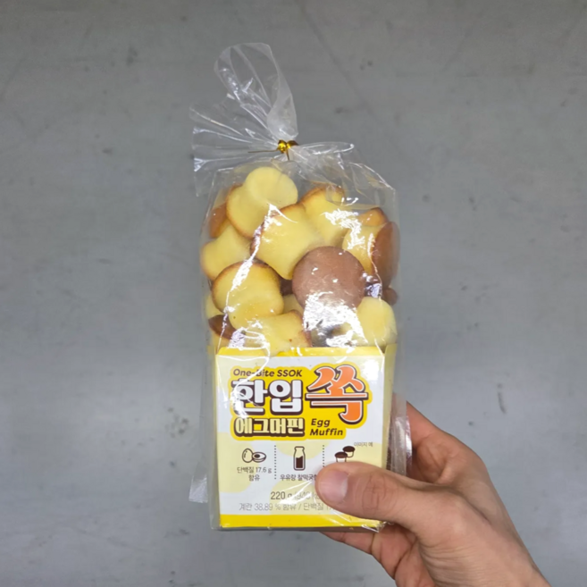 키즈웰 한입 쏙 에그머핀, 2개, 220g