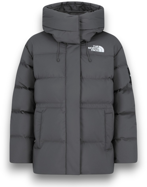 [매장판] 노스페이스 화이트라벨 눕시 패딩 자켓 노벨티 여성 다운 미드 파카 커피 브라운 NJ1DR88L