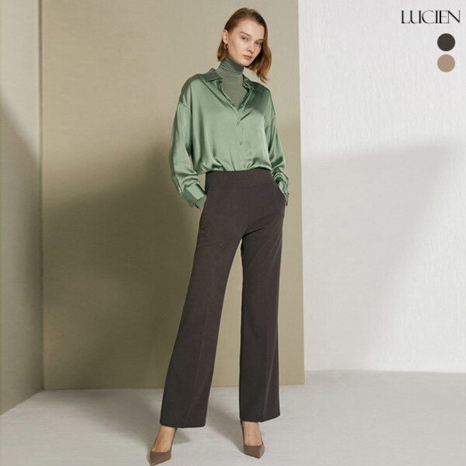 [루시앙.] 루시앙 FW 와이드핏 밴딩팬츠 4종 택1