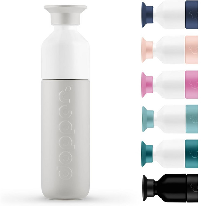 도퍼 Dopper보온병 580ml 블레이징 블랙, 1 ml, 젠틀 그레이