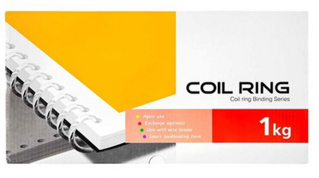 카피어랜드 3:1 코일링 115개입 1kg, 10mm, 투명, 1세트