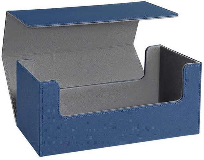 타로카드 보관함 35pt 55pt 75pt 100pt 130pt 180pt 260pt 360pt 원터치 자기 카드 홀더 탑로더 TCG MTG 상자 04) Blue 1개, 04) Blue × 1개