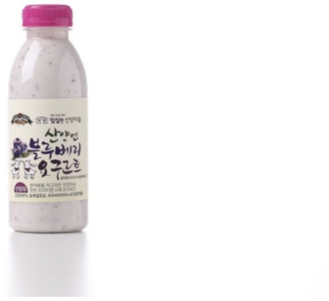 [임실샘고을] 산양엔 블루베리 요구르트, 450ml, 1개